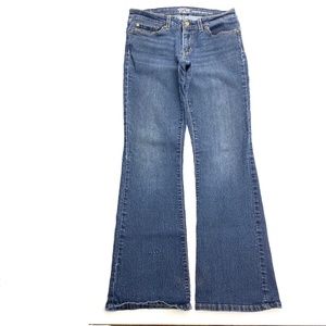 Signature by Levi Strauss Modern Bootcut Women's size 10 Dark Blue Denim jeans